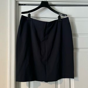 NWOT J.Jill black ponte pencil skirt